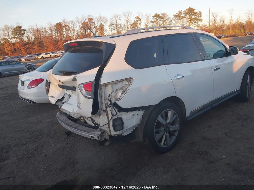 2014 NISSAN PATHFINDER PLATINUM - 5N1AR2MM5EC664301
