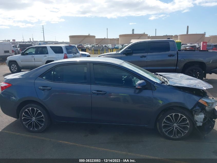 2015 TOYOTA COROLLA L/LE/LE PLUS/LE PREMIUM/S/S PLUS/S PREMIUM - 5YFBURHEXFP359484