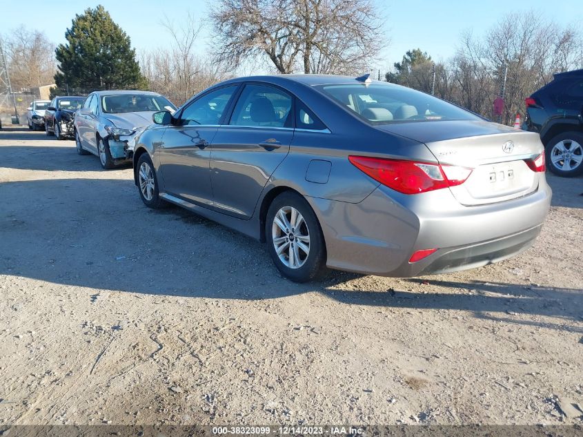 2014 HYUNDAI SONATA GLS - 5NPEB4AC9EH890945