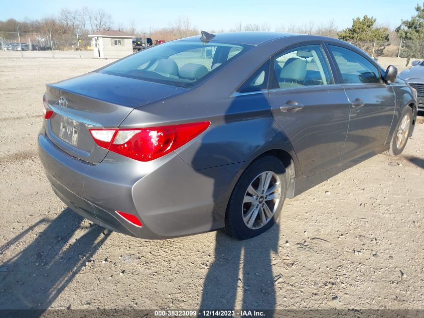 2014 HYUNDAI SONATA GLS - 5NPEB4AC9EH890945