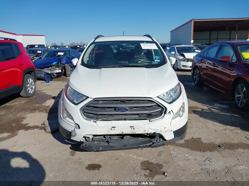 VIN MAJ3S2GE6KC295438 2019 FORD ECOSPORT SE
