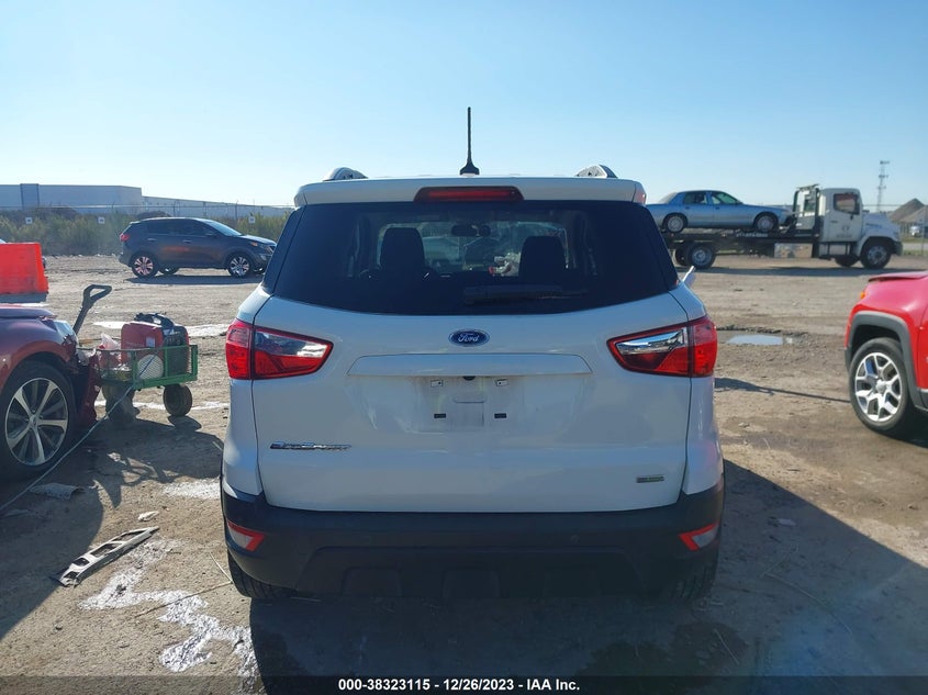 VIN MAJ3S2GE6KC295438 2019 FORD ECOSPORT SE
