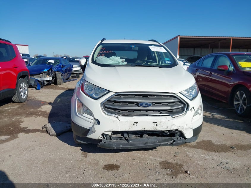 VIN MAJ3S2GE6KC295438 2019 FORD ECOSPORT SE