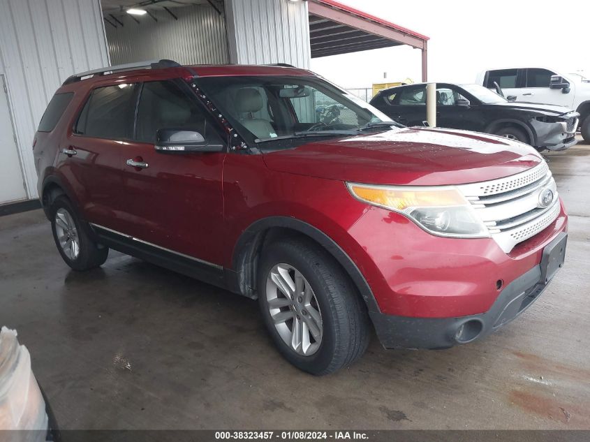 Lot #2539233069 2013 FORD EXPLORER XLT salvage car