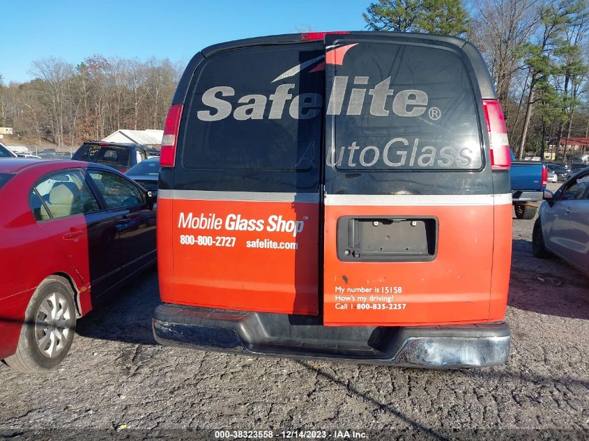 2015 CHEVROLET EXPRESS 2500 WORK VAN 1GCWGFCFXF1176873