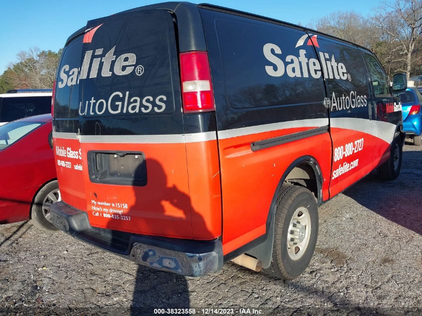 2015 CHEVROLET EXPRESS 2500 WORK VAN 1GCWGFCFXF1176873