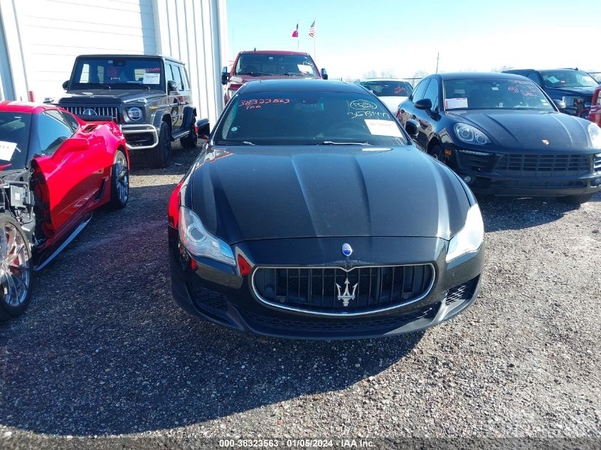 2014 MASERATI QUATTROPORTE GTS ZAM56PPA8E1083055