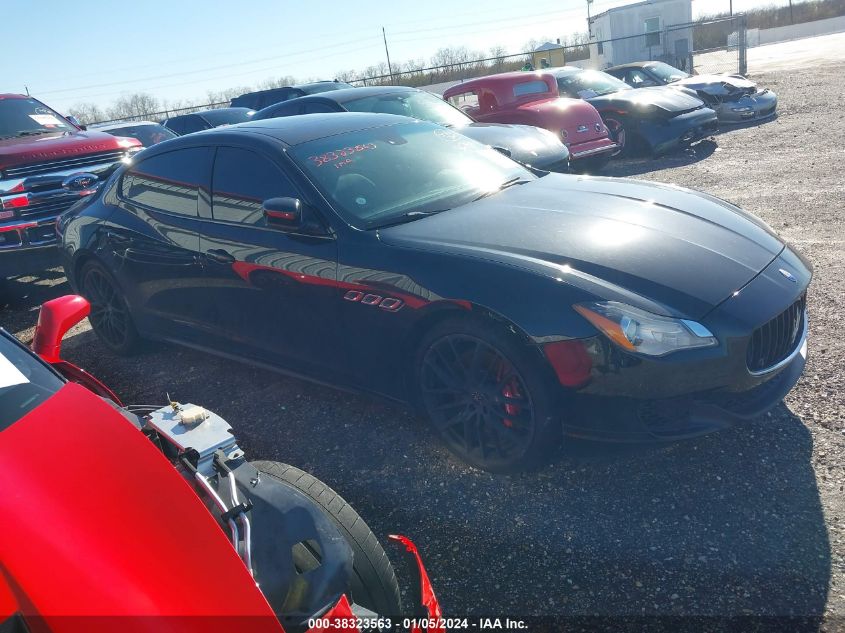 2014 MASERATI QUATTROPORTE GTS ZAM56PPA8E1083055