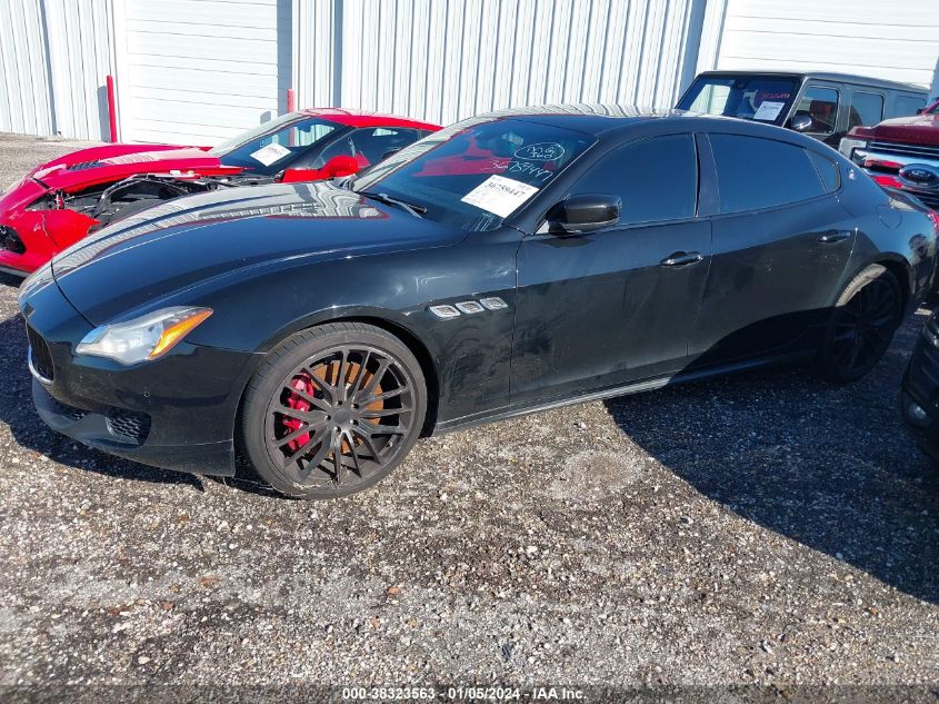 2014 MASERATI QUATTROPORTE GTS ZAM56PPA8E1083055