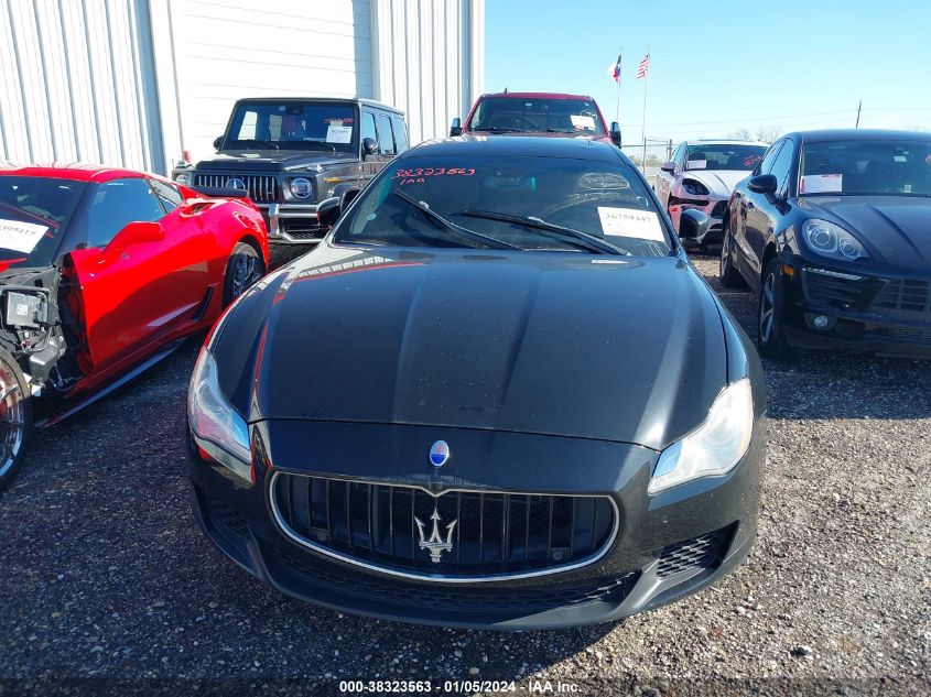 2014 MASERATI QUATTROPORTE GTS ZAM56PPA8E1083055