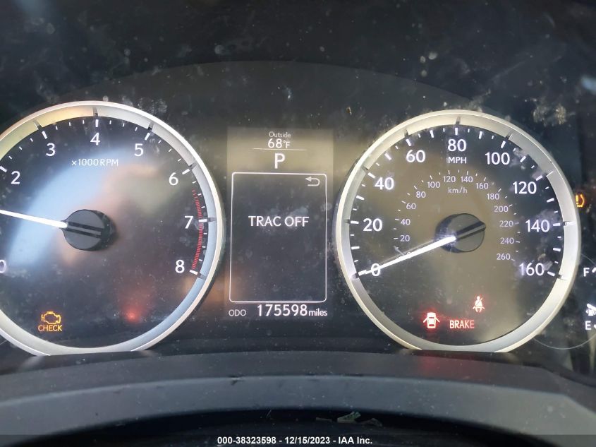 2015 LEXUS IS 250 - JTHBF1D27F5070078