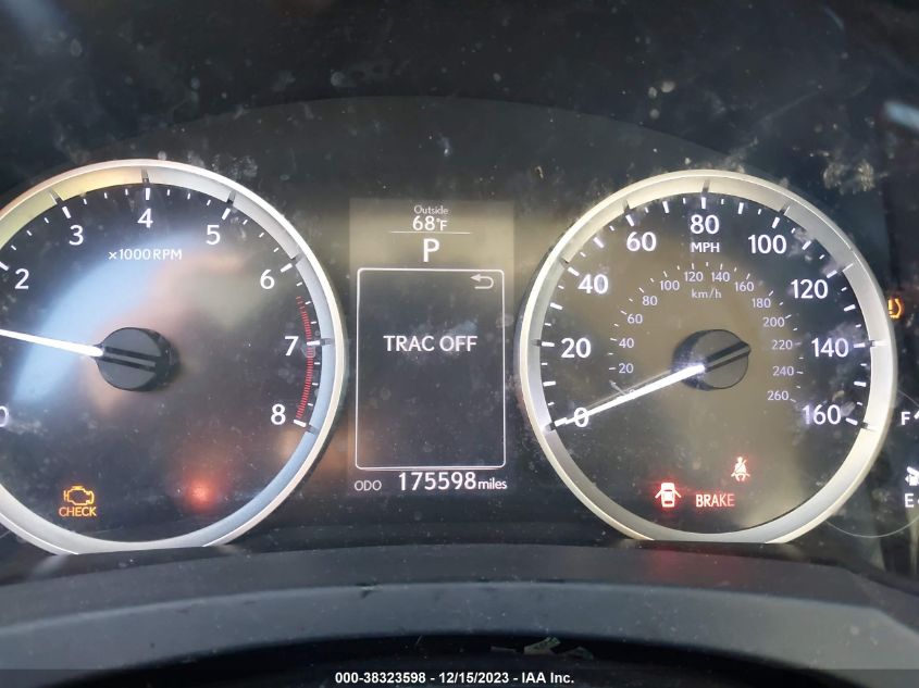 2015 LEXUS IS 250 - JTHBF1D27F5070078