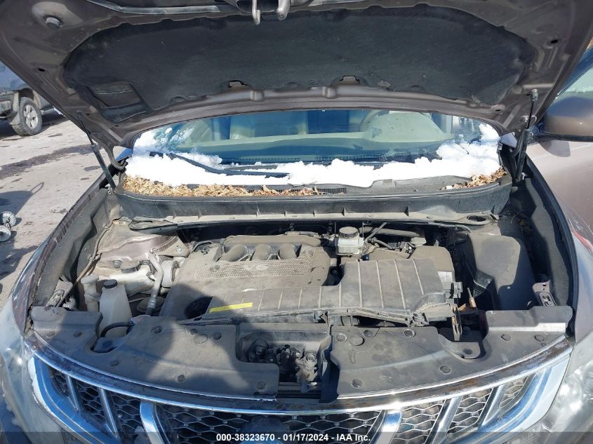 2013 NISSAN MURANO SL - JN8AZ1MW5DW322753