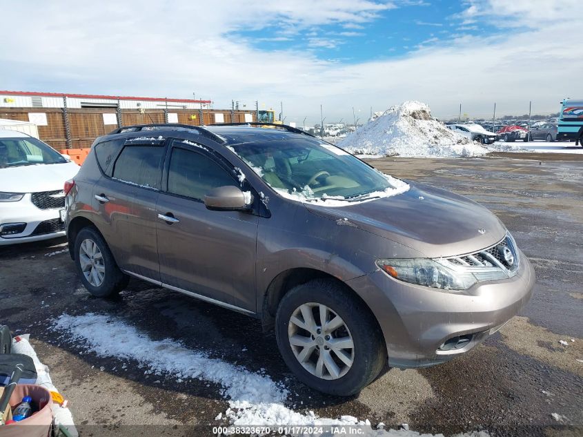 2013 NISSAN MURANO SL - JN8AZ1MW5DW322753
