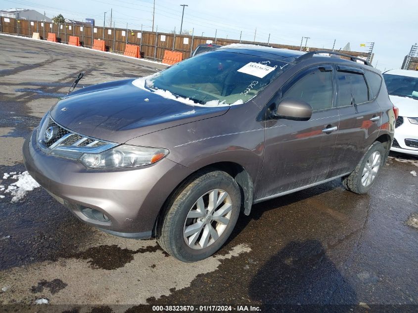 2013 NISSAN MURANO SL - JN8AZ1MW5DW322753