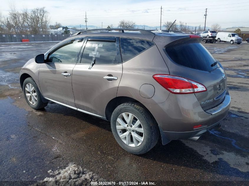 2013 NISSAN MURANO SL - JN8AZ1MW5DW322753