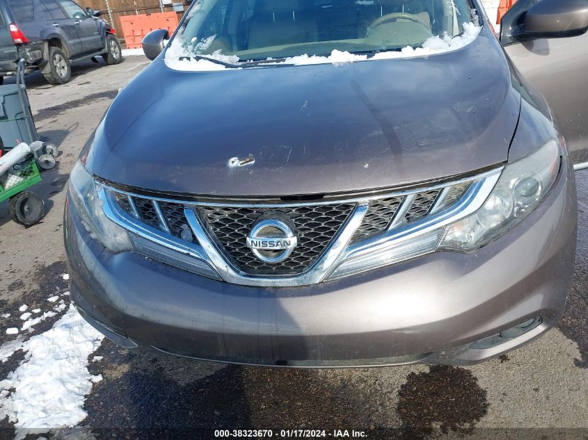 2013 NISSAN MURANO SL - JN8AZ1MW5DW322753