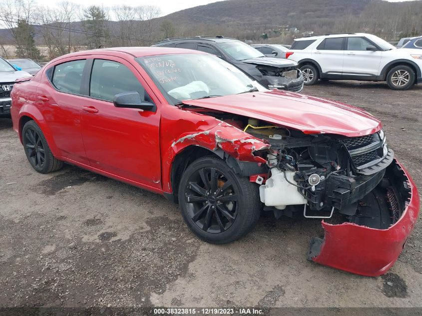 2014 DODGE AVENGER SE - 1C3CDZAG2EN149574