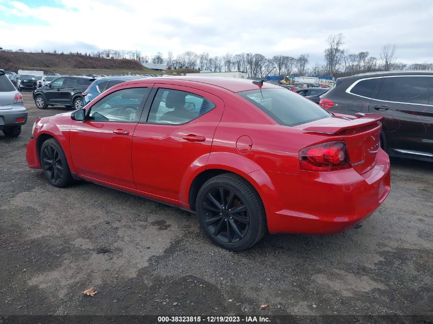2014 DODGE AVENGER SE - 1C3CDZAG2EN149574