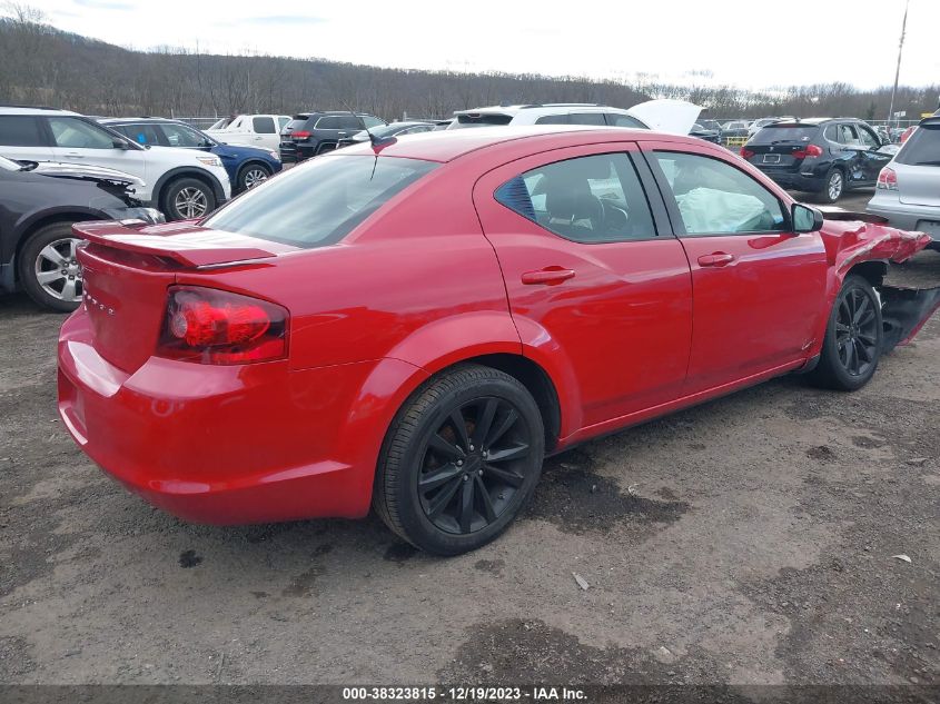 2014 DODGE AVENGER SE - 1C3CDZAG2EN149574