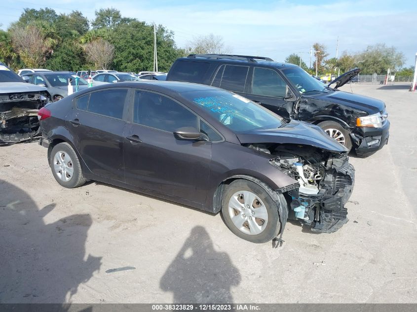 2017 KIA FORTE LX - 3KPFK4A79HE135987