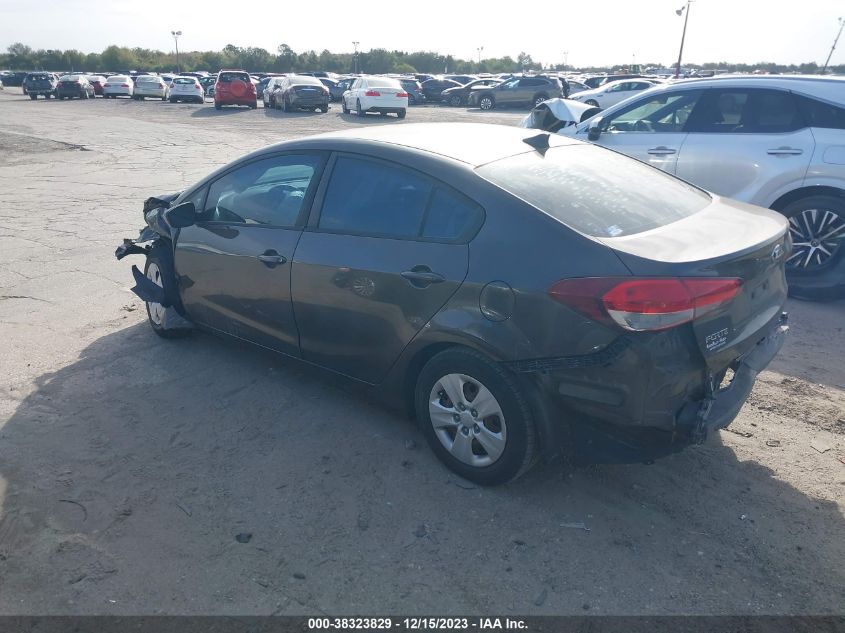 2017 KIA FORTE LX - 3KPFK4A79HE135987