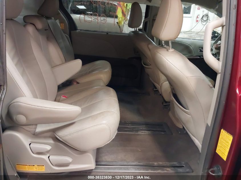 2014 TOYOTA SIENNA XLE V6 8 PASSENGER - 5TDYK3DC3ES433951