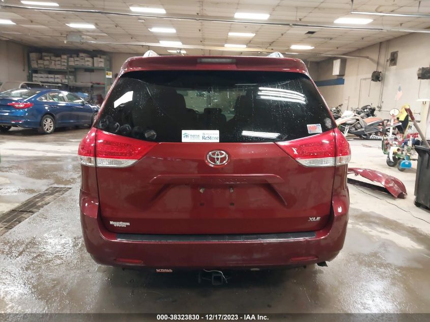 2014 TOYOTA SIENNA XLE V6 8 PASSENGER - 5TDYK3DC3ES433951