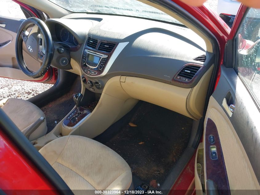 2013 HYUNDAI ACCENT GLS - KMHCU4AE6DU276387