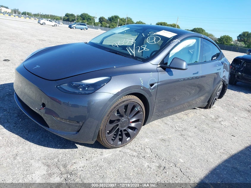 VIN 7SAYGDEF3PF869838 2023 TESLA MODEL Y
