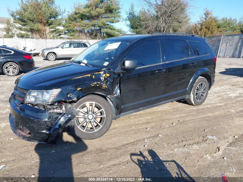 2018 DODGE JOURNEY SE - 3C4PDCABXJT382997