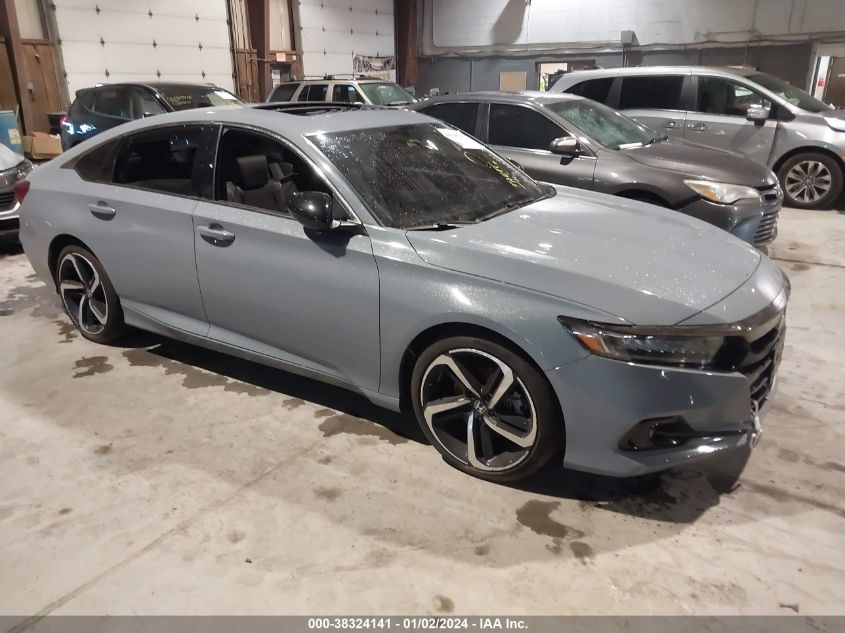 2021 HONDA ACCORD SPORT - 1HGCV2F3XMA022990