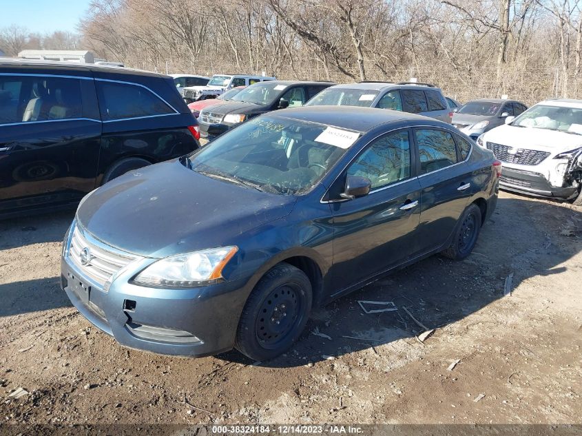 2015 NISSAN SENTRA FE+ S/S/SL/SR/SV - 3N1AB7AP6FY274632