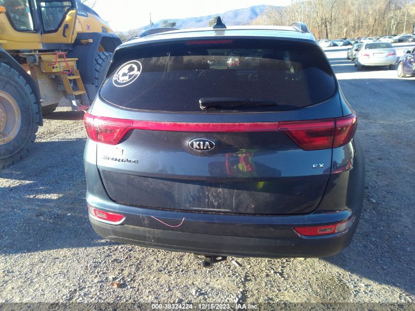 2018 KIA SPORTAGE EX - KNDPNCAC8J7428482