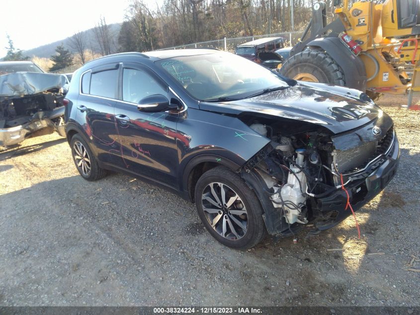2018 KIA SPORTAGE EX - KNDPNCAC8J7428482
