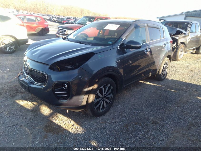 2018 KIA SPORTAGE EX - KNDPNCAC8J7428482