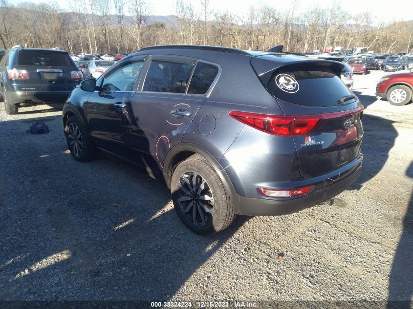 2018 KIA SPORTAGE EX - KNDPNCAC8J7428482