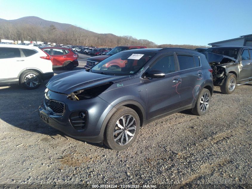2018 KIA SPORTAGE EX - KNDPNCAC8J7428482