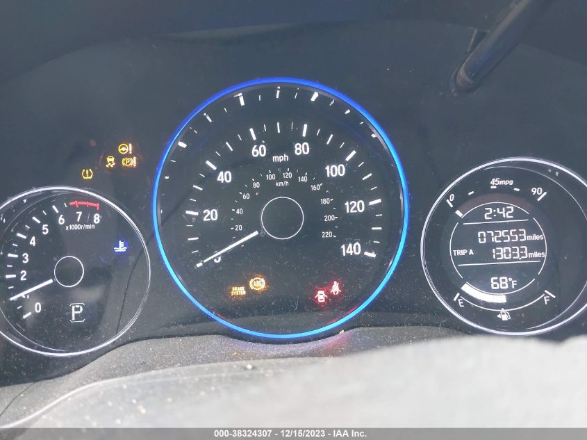 2018 HONDA HR-V EX - 3CZRU5H58JM723158