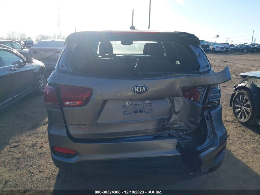 2019 KIA SORENTO 2.4L LX - 5XYPG4A38KG456190