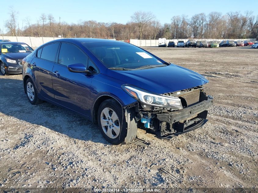 2017 KIA FORTE LX - 3KPFK4A71HE141332