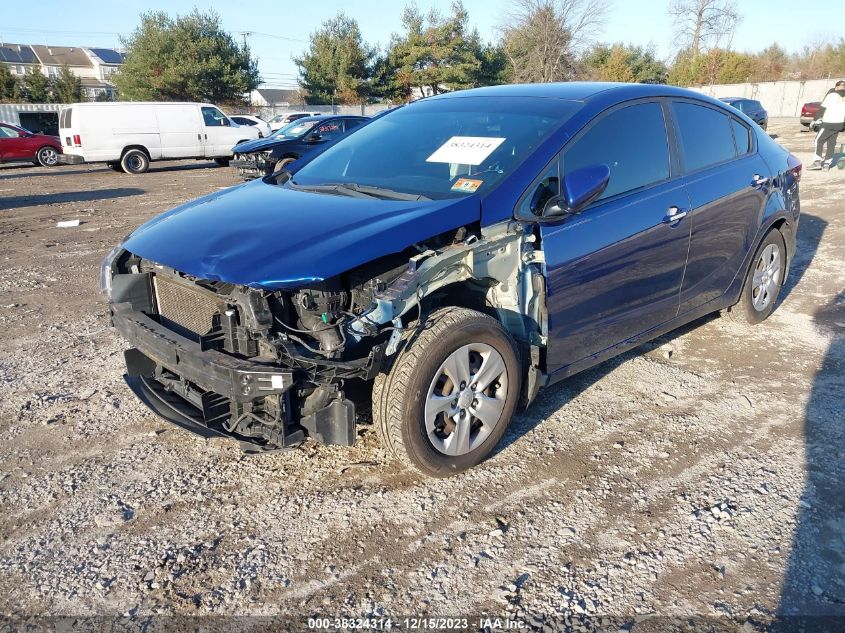 2017 KIA FORTE LX - 3KPFK4A71HE141332