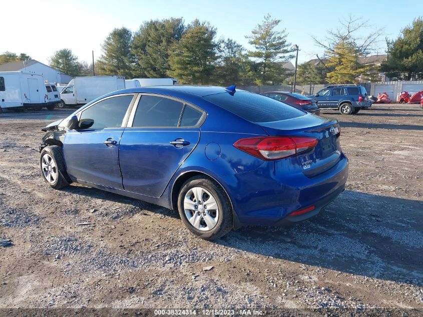 2017 KIA FORTE LX - 3KPFK4A71HE141332