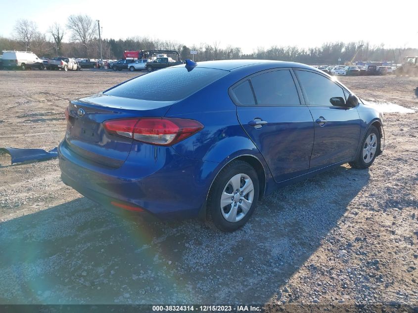 2017 KIA FORTE LX - 3KPFK4A71HE141332