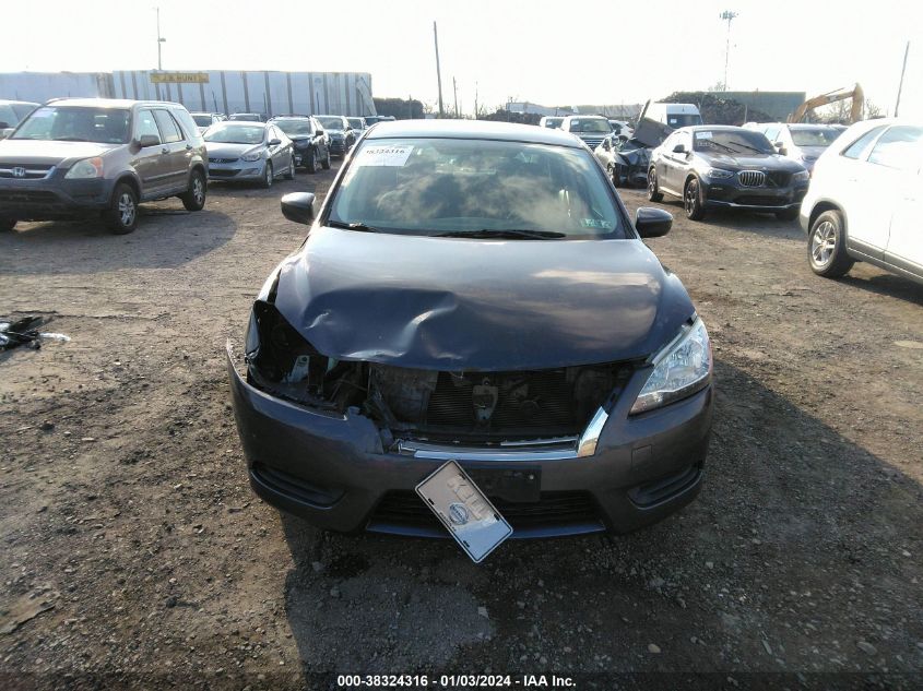 2014 NISSAN SENTRA S/SV/SR/SL - 1N4AB7AP7EN855667