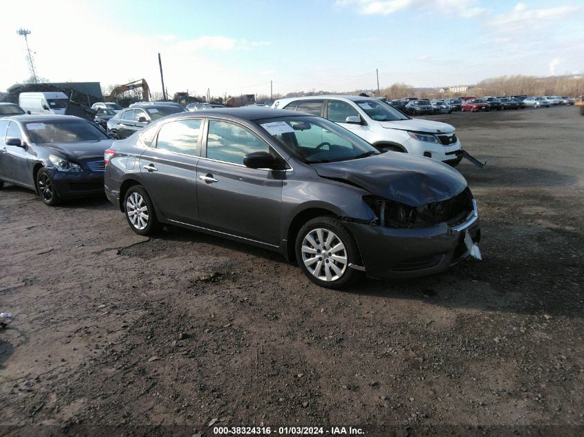 2014 NISSAN SENTRA S/SV/SR/SL - 1N4AB7AP7EN855667