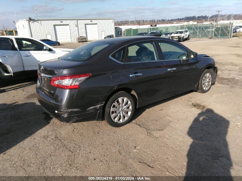 2014 NISSAN SENTRA S/SV/SR/SL - 1N4AB7AP7EN855667