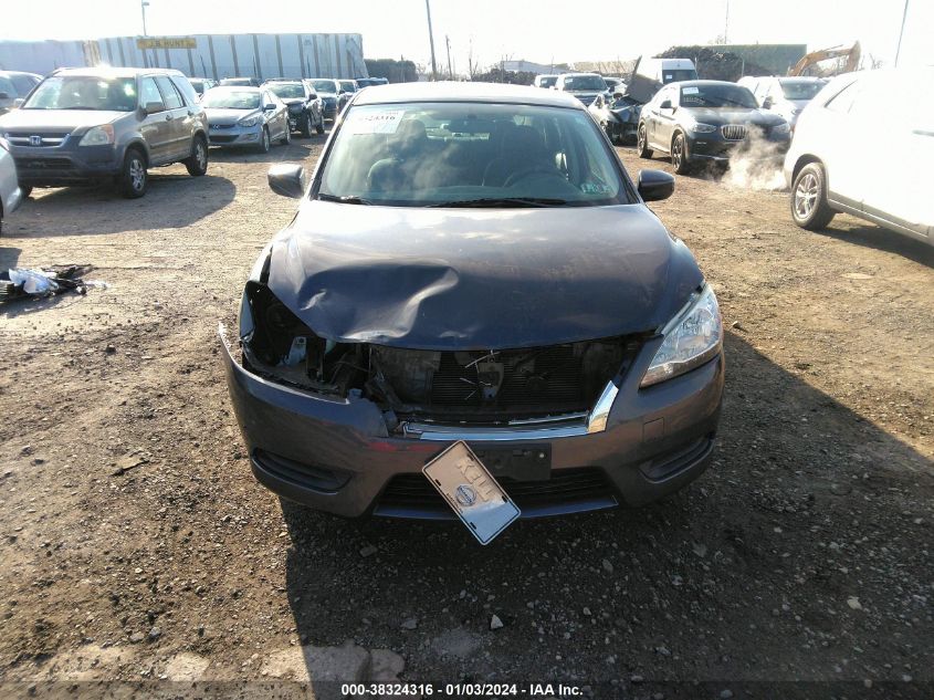 2014 NISSAN SENTRA S/SV/SR/SL - 1N4AB7AP7EN855667