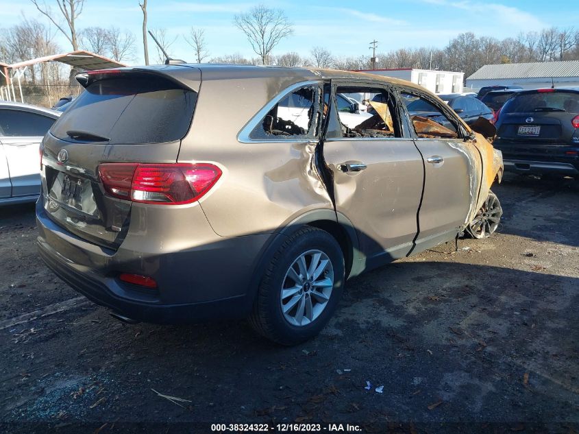 2019 KIA SORENTO L/LX - 5XYPG4A35KG574441