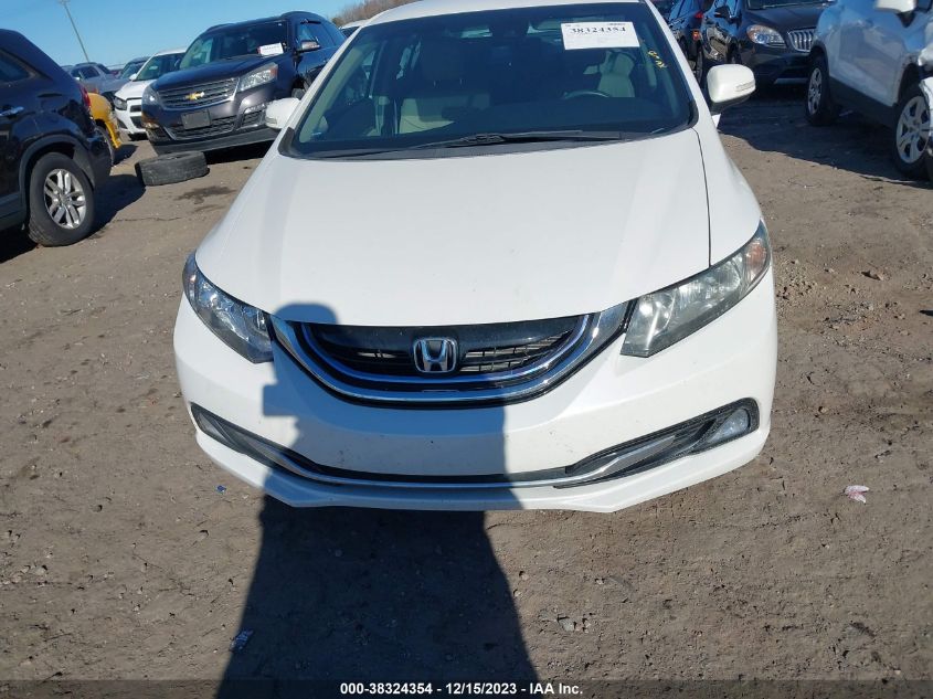 2013 HONDA CIVIC HYBRID - 19XFB4F35DE203394